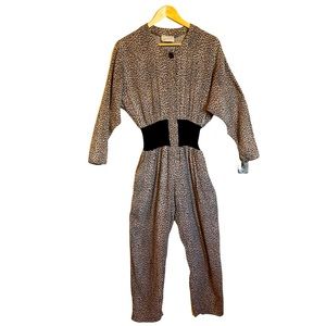 Vintage leopard print jumpsuit by Jessica 🐆